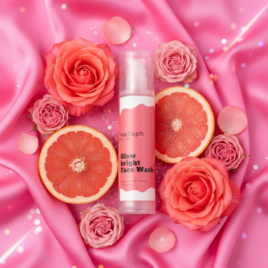 Glow Bright Face Wash hero centerpiece