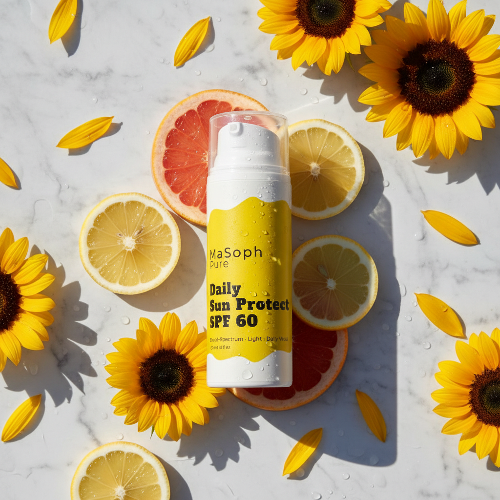 Sun Protect SPF 65+ with sunflowers and citrus