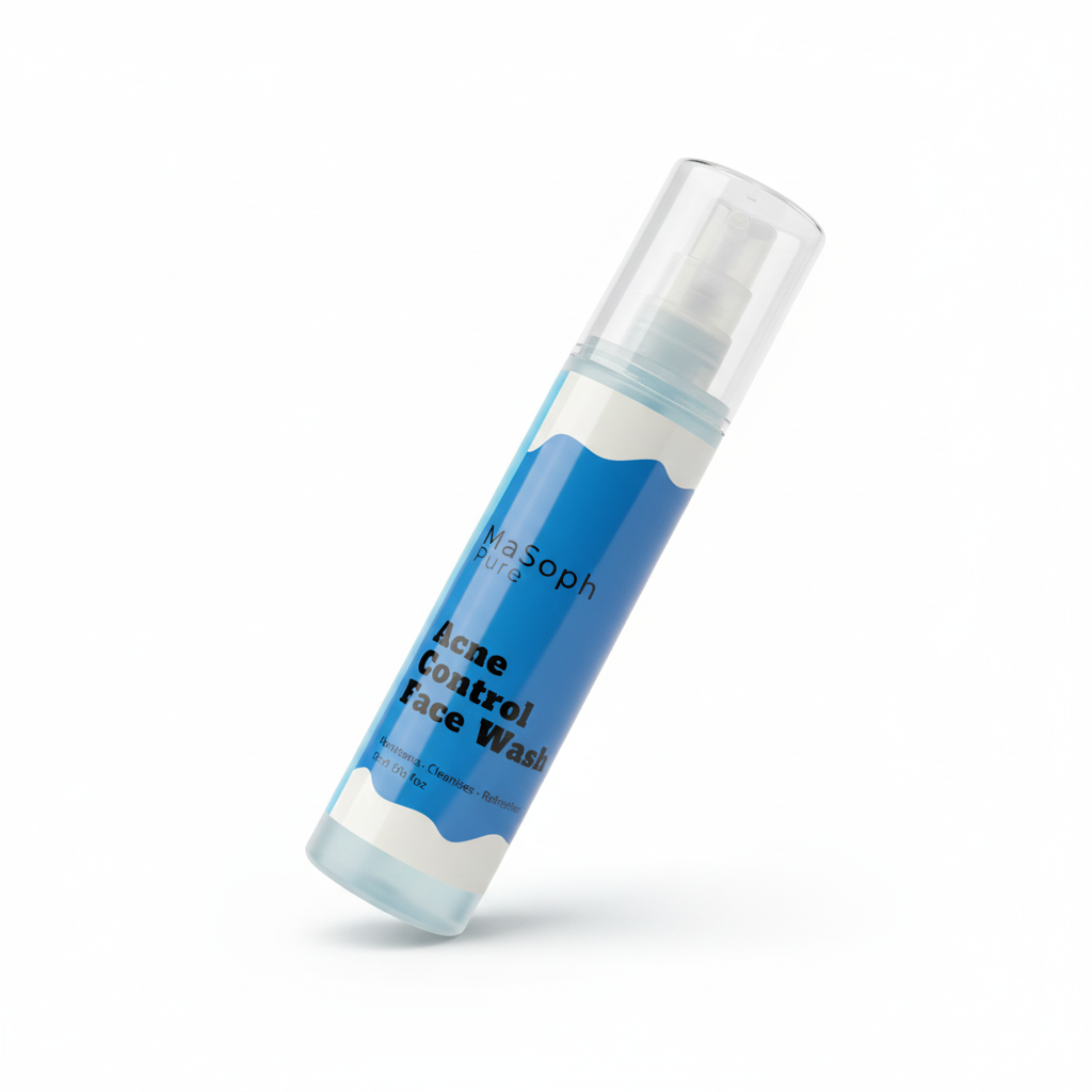 Acne Control Face Wash at 45 degree angle