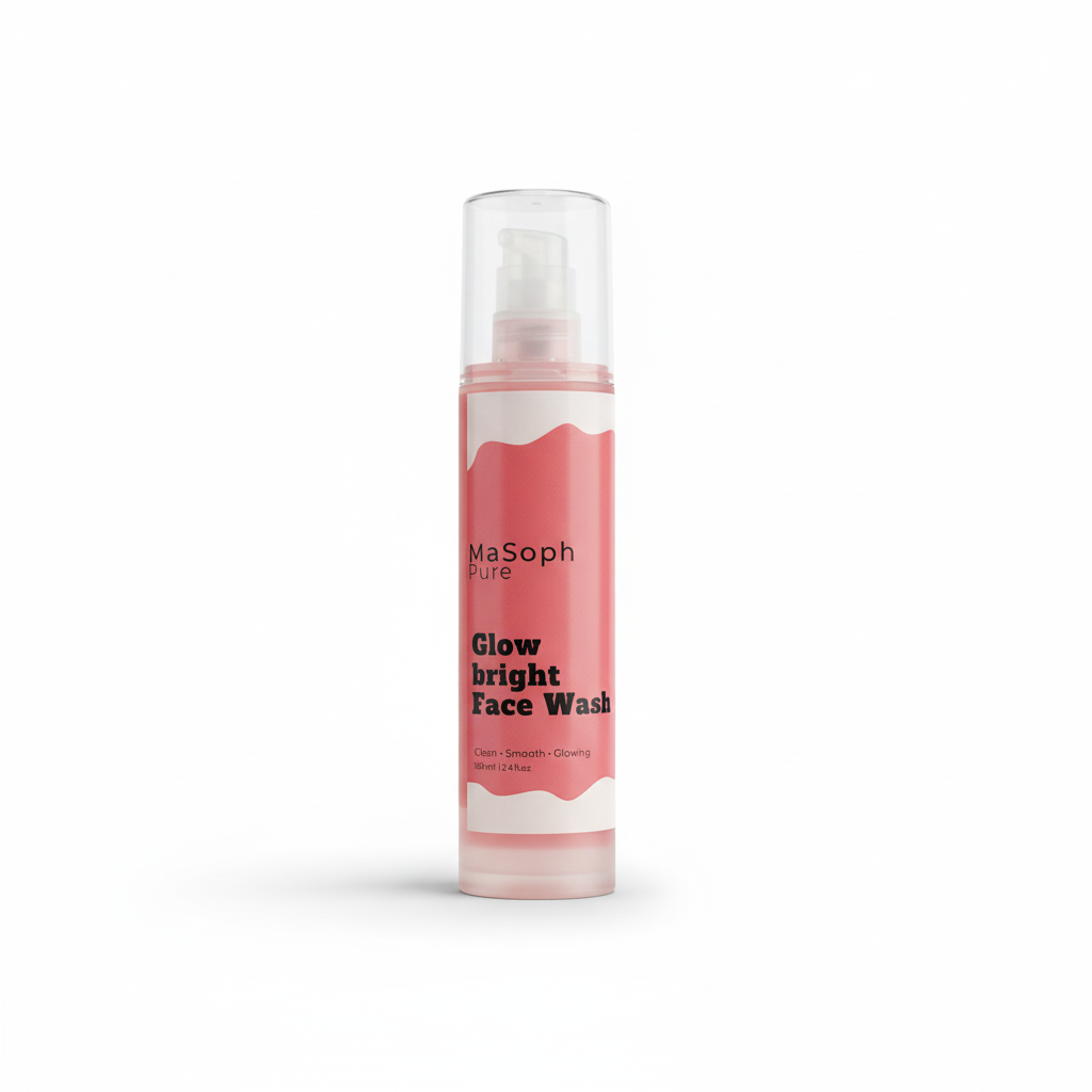 Glow Bright Face Wash front view