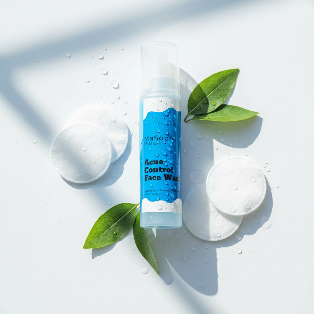 Acne Control Face Wash cleansing routine