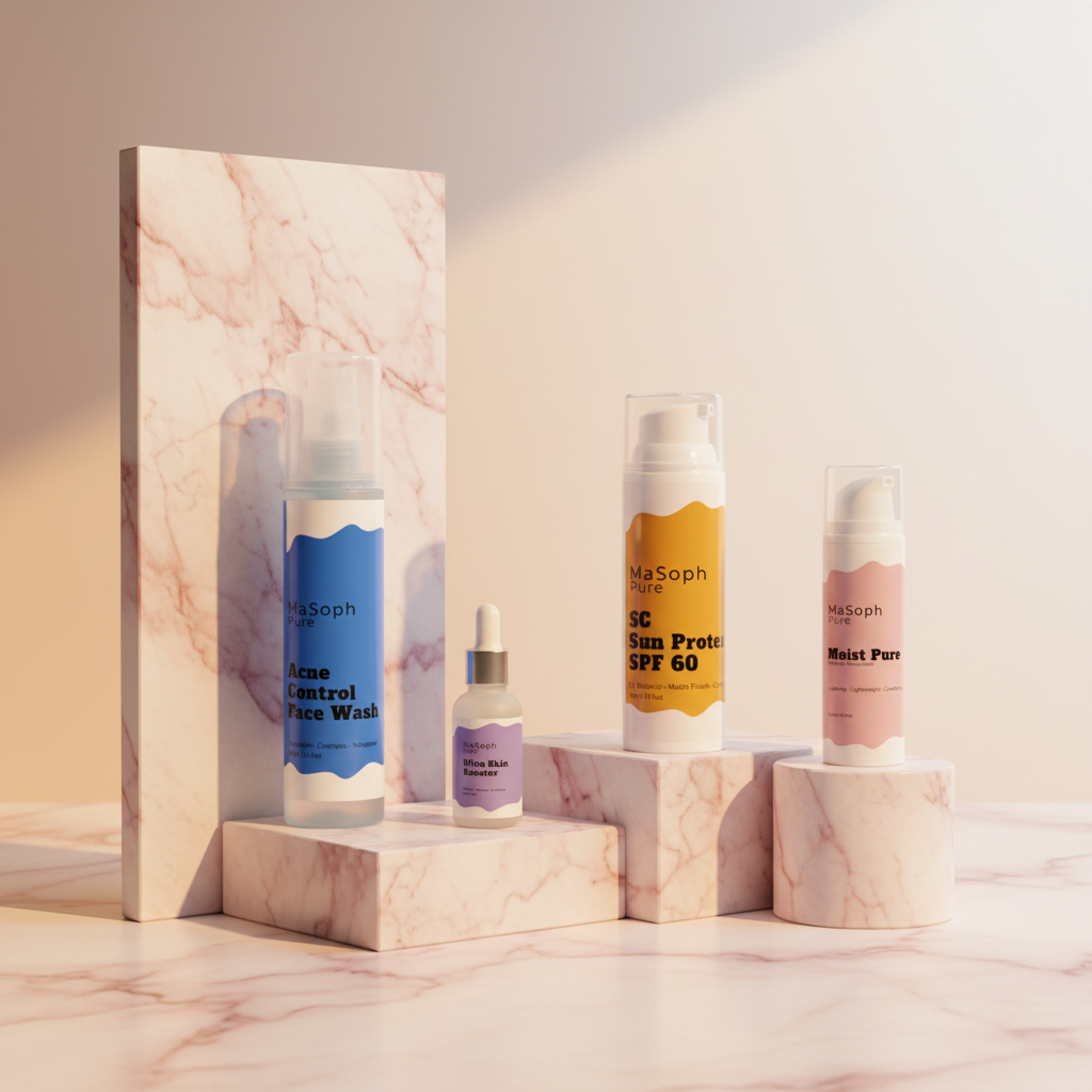 Pink Marble Display